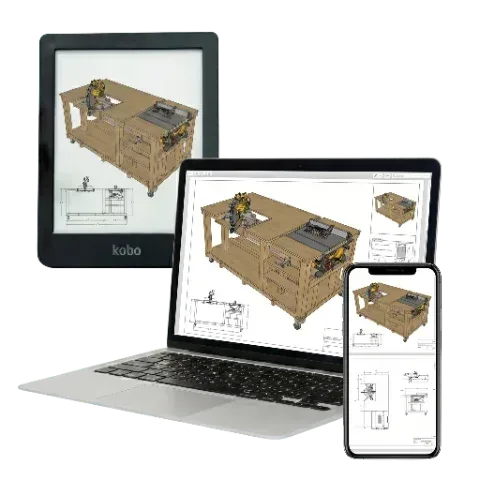 Digital access on phone, tablet, and laptop