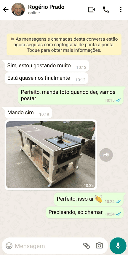 Projeto Bancada de Madeira em PDF